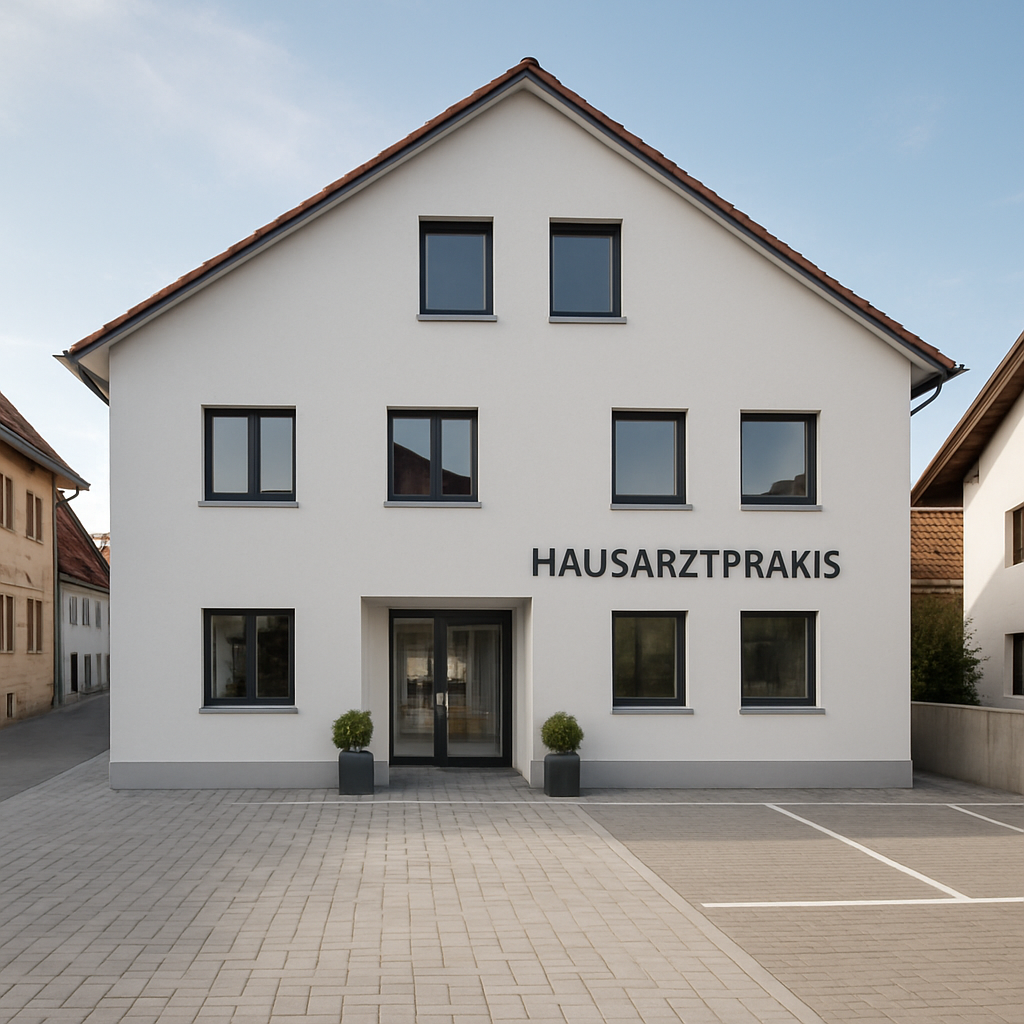 Außenansicht der Praxis in Freyung