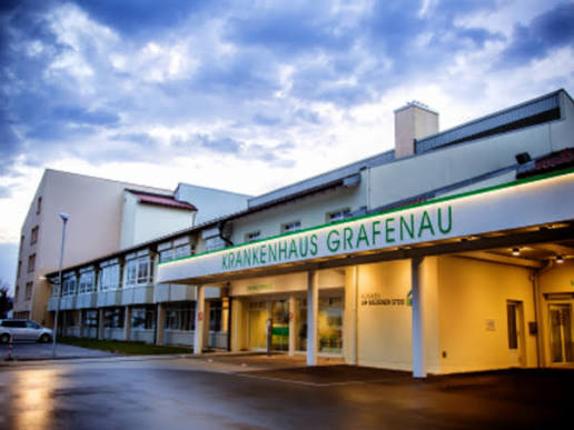 Außenansicht der Praxis in Grafenau